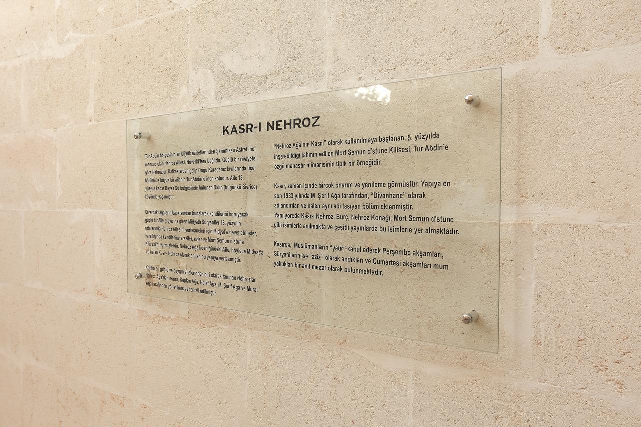 Kasr-i Nehroz Hotel Midyat Exterior foto